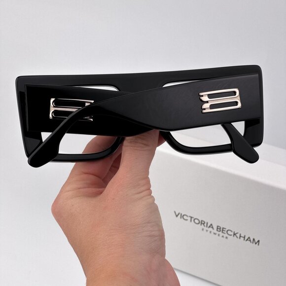 Victoria Beckham VB677S Eyeglasses – Black Square Frame | Model 1000 - Picture 3 of 11
